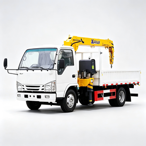 Entrega Rápida, Grúa Montada en Camión Isuzu para Proyectos Urgentes, Camión Autocargable de 3T con Grúa - Product Image 1