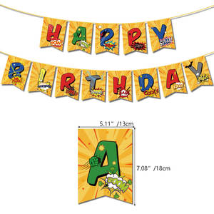 Artoon-PAÑALES irthday para niños y adultos, paquete de pañales de alloons, de diferentes colores - Product Image 3