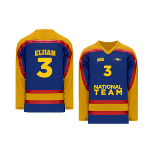 Maglia Sportiva Unisex Traspirante ad Asciugatura Rapida in 100% Poliestere con Ricamo 3D e Stampa a Trasferimento Termico - Personalizzabile per Squadra/Giocatore - Product Image 1