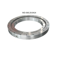 Roulement fin à faible charge Nongeared WD-061.20.0414 VSU 20 NB1.20 pour plateau tournant, contact à quatre points 42CrMo/50Mn pour l'industrie alimentaire