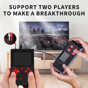 GAMINJA 8 位经典视频游戏机内置 500 款游戏手持式街机游戏机便携式迷你游戏机 - Product Image 3