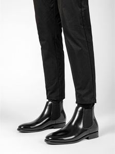 รองเท้าบูทเชลซีหนังแท้คุณภาพสูงสำหรับผู้ชายรุ่นใหม่ประจำฤดูหนาวปี 2025 - Product Image 5