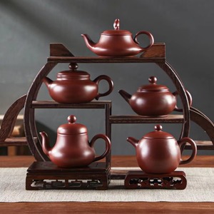 Théière en argile violette populaire fabriqué<span class=keywords><strong>e</strong></span> à la main service à thé traditionnel Kongfu petit volume 150 ml <span class=keywords><strong>Zi</strong></span> Sha Hu - Product Image 1