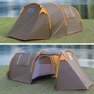 Grande <span class=keywords><strong>tente</strong></span> <span class=keywords><strong>tunnel</strong></span> de camping en plein air pour <span class=keywords><strong>5</strong></span> à 8 <span class=keywords><strong>personnes</strong></span>, <span class=keywords><strong>tente</strong></span> de camping, espace de loisirs - Product Image 4