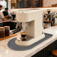 Tapis de machine à café style simple, plateau antidérapant et anti-fuite