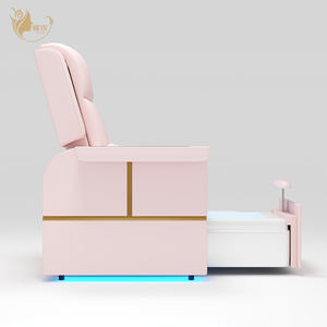 Luxe pedicurestoel met massagefunctie, voetenspa, verstelbare stoel, duurzaam bad zonder afvoer voor beautysalon en nagelsalon - Product Image 6