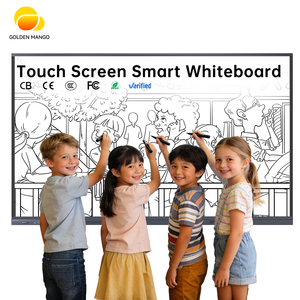 Pizarra Interactiva <span class=keywords><strong>de</strong></span> Pantalla Plana 4K Multi-idioma, Pizarra Inteligente para <span class=keywords><strong>Enseñanza</strong></span>, Proveedor OEM Disponible en Tamaños <span class=keywords><strong>de</strong></span> 65, 75, 86, 98 y 110 Pulgadas - Product Image 1