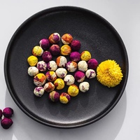 Assortiment de tubes de fleurs, 8 pièces, parfums naturels personnalisés, cadeaux artisanaux, assortiment de 46 sortes de boules de thé bio séchées, Rose, Hibiscus et jasmin