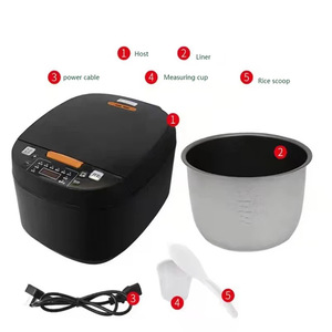 Factory Direct New Large-Capacity 5L Smart Touch Screen Rice Cooker With Measuring Cup, Aluminum Alloy, Non-Stick Coating Large - Product Image 4