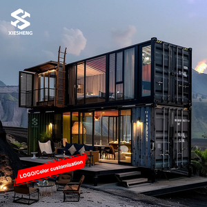 Nhà máy cung cấp 40ft Nhà cung cấp Vàng Modular <span class=keywords><strong>container</strong></span> nhà phẳng gói di động vận chuyển <span class=keywords><strong>container</strong></span> cho biệt thự cửa hàng nhà vệ sinh bao gồm - Product Image 2