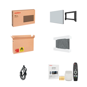 Soulaca 32 inch Google Gương LED 4K <span class=keywords><strong>TV</strong></span> cho phòng tắm thông minh truyền hình không thấm nước tắm - Product Image 6