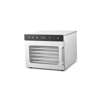 6 Trays Thuis Klein Formaat Roestvrijstalen Fruit Dehydrator Voedsel Droger Dehydrator Droogmachine