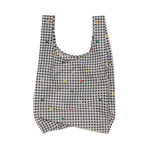 Borsa della spesa riutilizzabile borsa della spesa grande capacità pieghevole Eco <span class=keywords><strong>Friendly</strong></span> Shopping lavabile Plaid cuore Tote Bag - Product Image 1