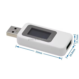 TOPCUS KWS-MX18L Probador USB con Pantalla a Color, Voltímetro Digital, Amperímetro, Medidor de Potencia de Carga, Detector USB MX18 - Product Image 2