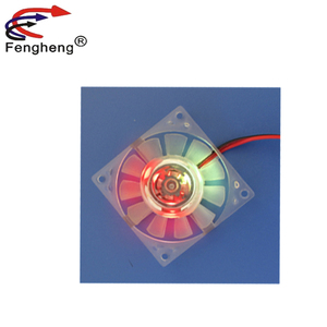 4cm 40mm 40x4 0x 10mm 5v 12v 5000rpm 4ピンPWMIP68dcブラシレスフレームレス冷却ファンライト付き - Product Image 1