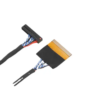 Sony Samsung Lvds-Kabel Flex 40 Pin PVC-Flachkabel anpassbar Laptop-Bildschirm 15.6 normaler 40-Pin-Lcd-Bildschirm Flex-Kabel für Lenovo