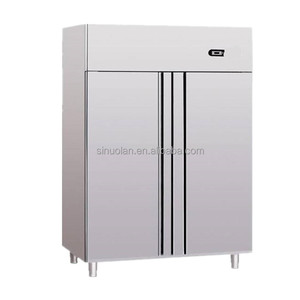 Équipement de réfrigération de cuisine commerciale de luxe à quatre portes Réfrigérateur à congélateur <span class=keywords><strong>convertible</strong></span> à température unique Réfrigérateur de style nouveau - Product Image 1