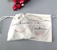 Tas Beludru Kantong Hadiah Buatan Tangan Murah Kustom Level Tinggi