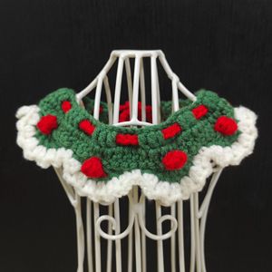 Écharpes pour chats, bavoirs pour chiens, accessoires tricotés pour animaux de compagnie de Noël, colliers, nœuds papillon en laine, bavoirs pour chiens - Product Image 3