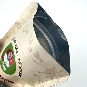 Sac refermable personnalisé de qualité alimentaire avec fermeture éclair pour les collations, les biscuits, les <span class=keywords><strong>épice</strong></span>s <span class=keywords><strong>en</strong></span> poudre de petite capacité - Product Image 5