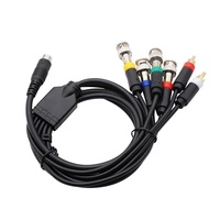 1,8M RGB/RGBS RCA-Komponentenkabel für Sega Saturn Komponentenkabel für SEGA SS RGBS-Kabel