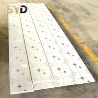 Nuevas Placas de Techo Decorativas Modernas de PVC, Impermeables y Resistentes al Fuego, para Cocina y Gimnasio