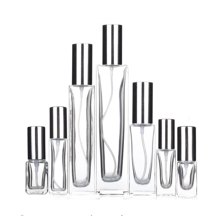 clear with silver sprayer