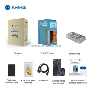 เครื่องเลเซอร์มาร์กกิ้งอัจฉริยะ Sunshine SS-890B Pro Max พร้อมระบบ AI และแสงยูวี สำหรับกระจกหลัง <span class=keywords><strong>iPhone</strong></span> เครื่องเลเซอร์แยกกรอบหน้าจอ LCD - Product Image 6