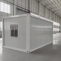 Qualité industrielle de Chambre de conteneur en acier d'assemblage rapide résistante pour le logement de personnel d'atelier d'usine