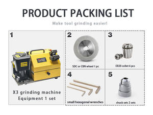 مطحنة نهاية محمولة mr3 ماركة OEM X3 مطحنة نهاية من الصين ، مطحنة نهاية من الصين - Product Image 3