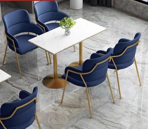 طاولات أريكة عصرية وردية اللون من الجلد ، طاولة أريكة ذهبية من الفولاذ المقاوم للصدأ - Product Image 3