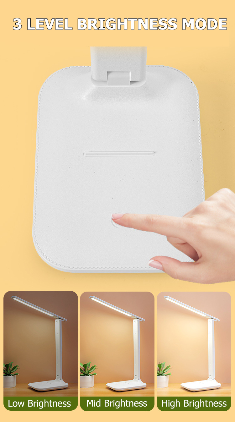 Modern Minimalist LED Desk Lamp - Shenzhen Ranpo Lighting RC8173 | Touch Control Dimming Reading Lam