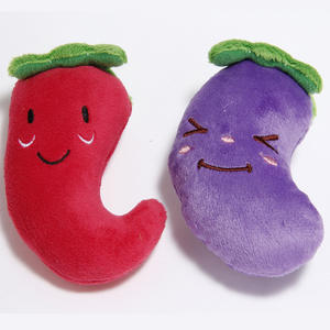 Toptan sevimli karikatür gıcırtılı peluş oyuncak köpek çok şekil sürdürülebilir ısırmaya dayanıklı eğitim evcil köpekler için oyuncak Chew - Product Image 4