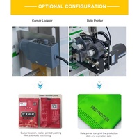 Machine d'emballage automatique de sachets de sauce tomate et de ketchup en acier inoxydable pour le remplissage et la scellure de pâtes alimentaires