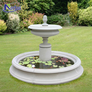 Fontaine en marbre personnalisée pour extérieur, jardin, parc urbain, sculpture simple, fontaine d'eau en pierre pour intérieur, sculpture de boules, statue - Product Image 2