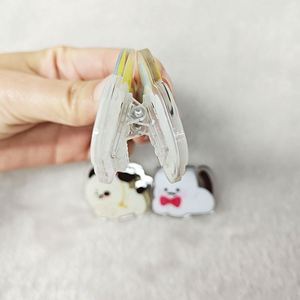 คลิปหนีบกระดาษอะคริลิกใสคุณภาพสูงขายส่ง ดีไซน์น่ารักแบบกำหนดเอง สำหรับของขวัญ ของชำร่วยงานปาร์ตี้ - Product Image 5