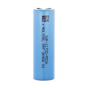Оригинальная перезаряжаемая литий-ионная батарея высокой емкости INR 21700 M50A 3,7 v 5000mAh 15A