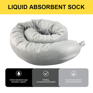 Calze Assorbenti Universali SOMA SM081 per Olio, ad Alto Assorbimento di Olio e Liquidi, per l'Assorbimento di Prodotti Chimici e Carburanti - Vendita all'Ingrosso - Product Image 2