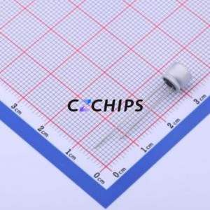 ตัวเก็บประจุแบบแข็ง ULR107M1CE06RR แบบ Through Hole (THT), ขนาด D6.3xL6 มม. 100uF 20% 16V 2.5 มม. - Product Image 2