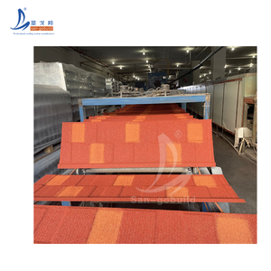 Tôle de toiture en acier revêtue de pierre Offres Spéciales, avec crête d'angle, prix d'usine, tuile de toit en métal de <span class=keywords><strong>terre</strong></span> <span class=keywords><strong>cuite</strong></span> en afrique de l'est - Product Image 3