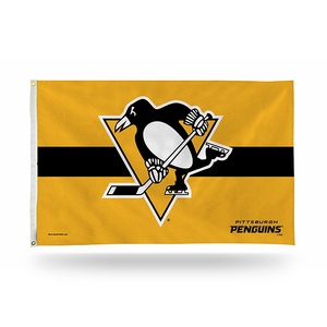 Fast Delivery NHL Teams Custom Design Printing Pittsburgh Penguins <b>Flag</b> - Product Image 1