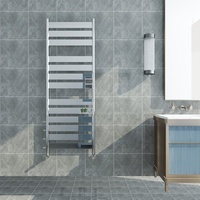 Haute qualité OEM service SUN-D18 chrome échelle radiateur mural porte-serviettes radiateur salle de bain chauffant sèche-serviettes radiateurs