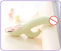 Vibrador de Silicona con Diseño de Pene, Multifrecuencia, Estimulador de Punto G y Punto C, Juguete Sexual de Inserción para Mujeres, Recargable por USB