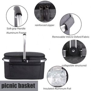 Free Sample 2023 New design Food <b>Tote</b> <b>Lunch</b> <b>Bag</b> Foldable Thermal Picnic Cooler <b>Bag</b> Reusable Insulated <b>Lunch</b> <b>Bag</b> - Product Image 4