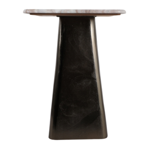 Tavolino moderno quadrato in marmo, piccolo tavolino da salotto, tavolino d'appoggio per soggiorno, tavolino porta bevande - Product Image 3