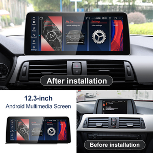 หน้าจอ STWEI ขนาด 12.3 นิ้ว แบบไร้สาย รองรับ CarPlay และ Android สำหรับรถยนต์ BMW ซีรีส์ 3/4 รุ่น F30 F31 F32 F33 F34 F36 เครื่องเล่นวิดีโอในรถยนต์ พร้อมระบบนำทาง GPS - Product Image 3