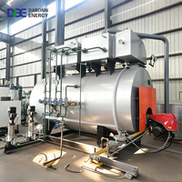 Caldera de Vapor de Tubos de Agua Automática de 15 Toneladas, de Gas Natural, a Gran Escala para Sistemas de Cogeneración en Plantas de Energía