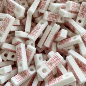 Tampon en feutre imprimé double face <span class=keywords><strong>ZORRO</strong></span> en coton et fibres chimiques, modèle d'absorption d'huile pour usage inférieur en machine à huile - Product Image 3