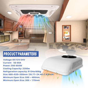Aire Acondicionado de Techo Multivoltaje 12/24/48V/115/220V para Camiones Pequeños EAC002.04, Compatible con DC12/24/48V - Product Image 2