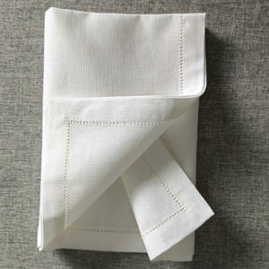 ผ้าเช็ดปากผ้าฝ้ายลินินสั่งทำพิเศษ ปักมือ สำหรับงานเลี้ยง งานแต่งงาน ตกแต่งบ้านสไตล์โมเดิร์น รูปทรงสี่เหลี่ยมจัตุรัส พร้อมสีที่กำหนดเองได้ - Product Image 3